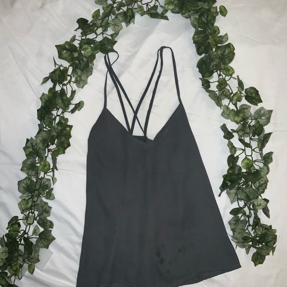 Grey Hollister Tank Top - Picture 1 of 4